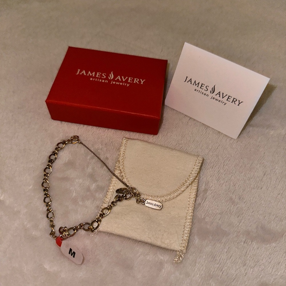 James avery new with tag charm bracelet!
